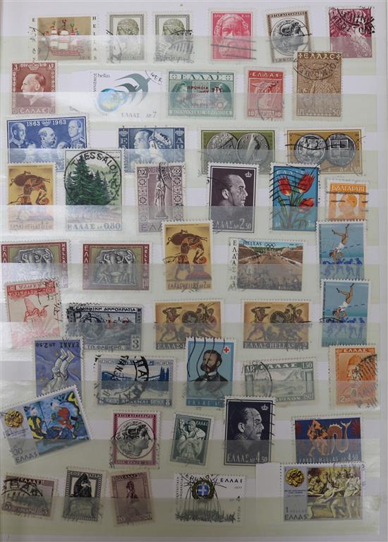 A collection of mixed stamps